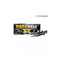 Inseticida Mata Baratas Baratinhas Barakell Gel 10g - Kit 12