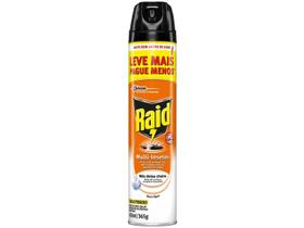 Inseticida Multi Insetos Raid Aerossol Base Água Sem Perfume 420ml Leve Mais Por Menos