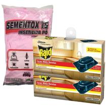 Inseticida P/ Pragas Sementox Ts Raid Isca Mata Barata 2un