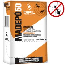 Inseticida Pó Seco contra Formigas Urbanas Gramado Jardim Canteiro 1kg