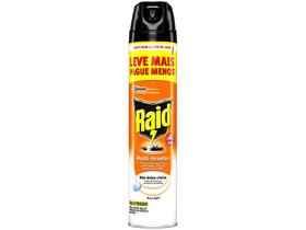 Inseticida Raid Multi insetos aerosol 420ml Contra moscas, pernilongos, baratas e formigas