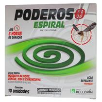 Inseticida Repelente Espiral Pernilongo Dengue 10 Unidades Inseticida Repelente Espiral Pernilongo Dengue 10 Unidades