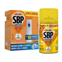 Inseticida SBP Multi Citronela 250ml Aparelho e Refil