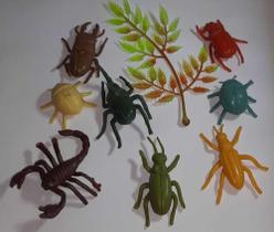 Insetos Animal Plastico Escorpião, Formigas Zoológico Brinquedo Miniatura - JR