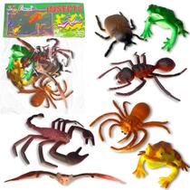 Insetos De Brinquedo Susto Pegadinha Barata Escorpião Aranha Insetos De Brinquedo Susto Pegadinha Barata Escorpião Aranha