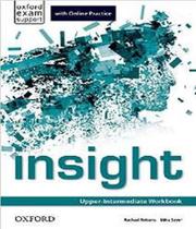 Insight upper intermediate workbook with online practice