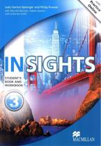 Insights 3 sb/wb with practice online - MACMILLAN BR