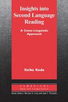 Insights into second language reading - CAMBRIDGE AUDIO VISUAL & BOOK TEACHER