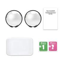 Insta360 X5 Premium Lens Guard Cap Flymile PC Protetor De Lente Scratch Drop Dust Proof Transparente