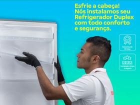 Instalação de refrigerador duplex - técnicos especializados - qualidade garantida - cdf