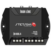 Instalação Flexível: Stetsom IR400.4 Módulo Amplificador para Diversos Ambientes Sonoros