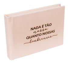 Instalivro 10x15 Álbum Autocolante 20 fotos LEMBRANÇAS BEGE Adulto Jovem