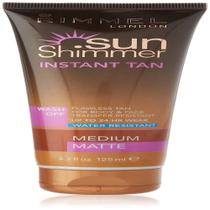 Instant Tan Rimmel Sunshimmer, resistente à água, lavagem Instant Tan Rimmel Sunshimmer, resistente à água, lavagem