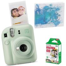 Instax Mini 12 Câmera Instantânea Filme 10 Poses e Álbum Exclusivo Instax Mini 12 Câmera Instantânea Filme 10 Poses e Álbum Exclusivo