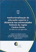 Institucionalização da educação superior a distância nas universidades federais da região centro-oes