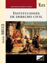 Instituciones de derecho civil