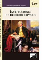 Instituciones de derecho privado