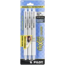 Instrumento de escrita PILOT PEN FRIXION CLICKER Black, pacote com 3 Instrumento de escrita PILOT PEN FRIXION CLICKER Black, pacote com 3