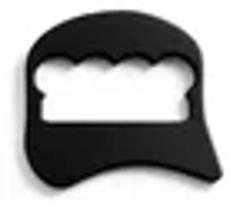 Instrumento Massageador Para Liberação Miofascial Soqueira Preto - Strix Racing