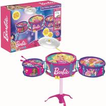 Instrumento Musical Bateria Barbie Infantil Dreamtopia