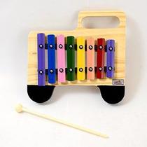 Instrumento Musical Infantil Metalofone Caminhão Colorido Vibratom