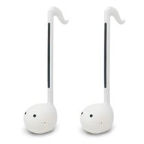 Instrumento musical Otamatone branco, sintetizador portátil de 27 cm Instrumento musical Otamatone branco, sintetizador portátil de 27 cm