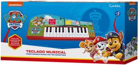 Instrumento musical teclado musical paw patrol - candide