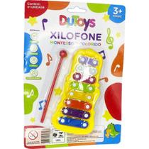 Instrumento Musical Xilofone Montessori Colorido Infantil Instrumento Musical Xilofone Montessori Colorido Infantil