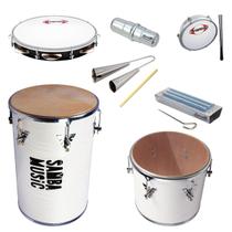Instrumentos de Percussão Samba Rebolo Repique Pandeiro +