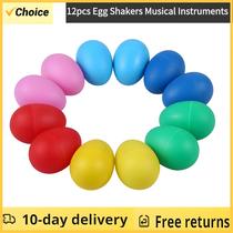 Instrumentos Musicais De Percussão Em Forma De Ovo Para Crianças, 12 Peças, Ovos De Páscoa De Instrumentos Musicais De Percussão Em Forma De Ovo Para Crianças, 12 Peças, Ovos De Páscoa De