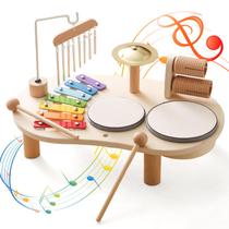 Instrumentos musicais Promise Baby Drum Set Xilofone Kids