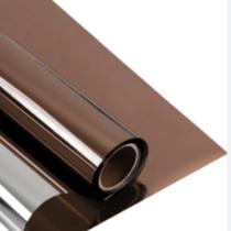 Insulfilm bronze espelhado 75cmx1metro poliester
