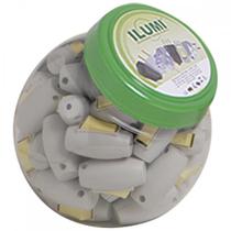 Int.1/2 Fio Ilumi Cinza 1649P Pote - Kit C/50 Unidades