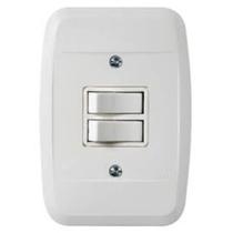 Int. 2 t.p.10a 250v c/ placa branco pezzi