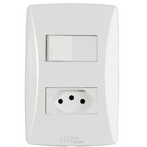 Int Simp+Tom 2P+T 10A 250V C/Pl Petra Mec