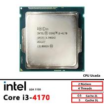 Intel Core i3-4170 Usado i3 4170 3,7 GHz Dual-Core Quad-Thread CPU 3M 54W LGA 1150