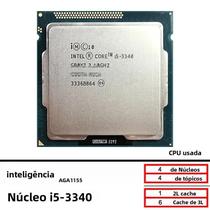 Intel Core i5-3340 Usado i5 3340 3,1 GHz L2 = 1M L3 = 6M 77W LGA 1155