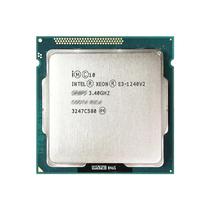 Intel Xeon E3 1240 V2 E3-1240V2 usado 3,4 GHz Quad Core 8M 69W CPU Processador LGA 1155
