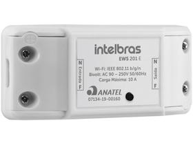 Intelbras Interruptor Inteligente Wi-Fi EWS 201 E Alexa 1 Botão Smart Home Intelbras Interruptor Inteligente Wi-Fi EWS 201 E Alexa 1 Botão Smart Home