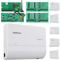 Intelbras PABX Central Telefônica Modulare Mais 2x12 Equipada com Placa DISA e Placa DECT Inclusas