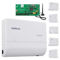 Intelbras PABX Central Telefônica Modulare Mais 2x4 Equipada com Placa DECT para Expansão até 5 Ramais Sem Fio