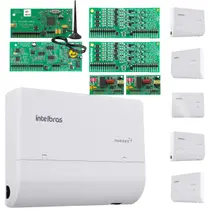 Intelbras PABX Central Telefônica Modulare Mais 4 Linhas Equipada com 12 Ramais Analógicos, DECT e DISA