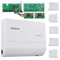 Intelbras PABX Central Telefônica Modulare Mais 4x4 Equipada com Placa DECT e Placa DISA Inclusas