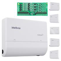 Intelbras PABX Modulare Mais Central Telefônica 2x8 Oficial Expansão até 12 Ramais Analógicos e 4 Linhas