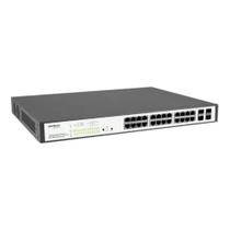 Intelbras SG2404 Poe L2+ Switch Gerenciavel 24 Portas Gigabit+ 4PGBIC