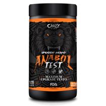 Intensificador ANABOL TEST - 120 CÁPSULAS - 60 DOSES - CRAZY LABZ Testo Pro Intensificador ANABOL TEST - 120 CÁPSULAS - 60 DOSES - CRAZY LABZ Testo Pro