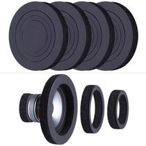 Intensificador de alto-falante de espuma BESOTDN 6,5" para alto-falante de porta de carro, 4 unidades Intensificador de alto-falante de espuma BESOTDN 6,5" para alto-falante de porta de carro, 4 unidades