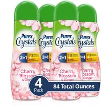 Intensificador de fragrâncias e fragrâncias para lavagem Purex Crystals 620 mL (x4) Intensificador de fragrâncias e fragrâncias para lavagem Purex Crystals 620 mL (x4)