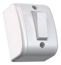 Inter. 1tc Paralelo Sobrepor Mec-tronic 10 A 250v Branco