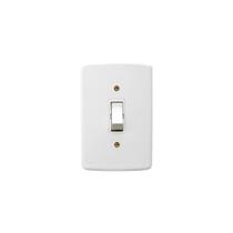 Inter Simples c/placa 10A 250V Iriel Duale 1602 C/ 8 unid